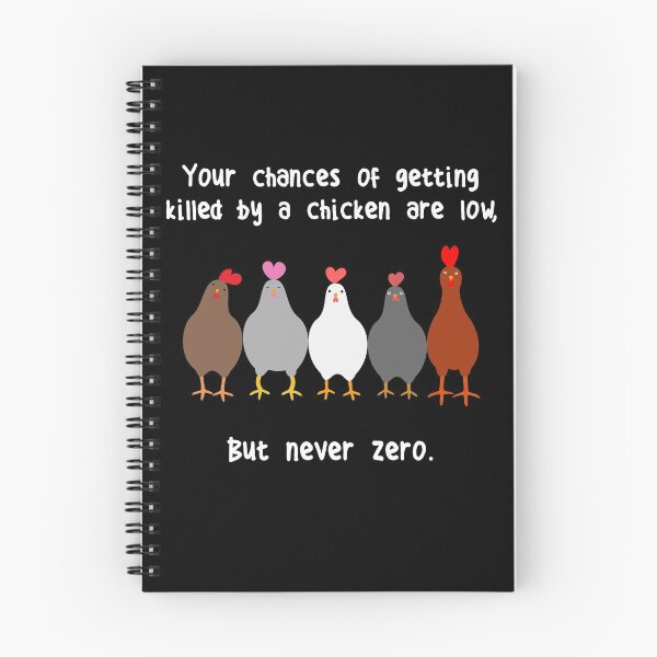 Item preview, Never Zero Chicken designed and sold by Clara Hollins.