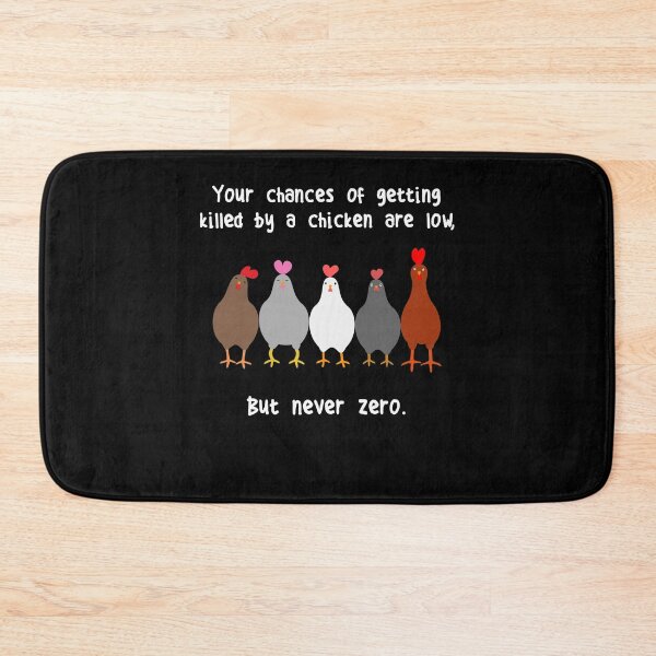 Item preview, Never Zero Chicken designed and sold by Clara Hollins.