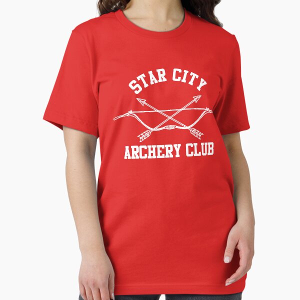 Vista previa del artículo con la obra «Club de tiro con arco de Star City - Green Arrow, CW», diseñado y vendido por fandemonium.
