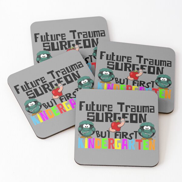 Item preview, Funny Kindergarten Back To School Future Trauma Surgeon designed and sold by CharJens.