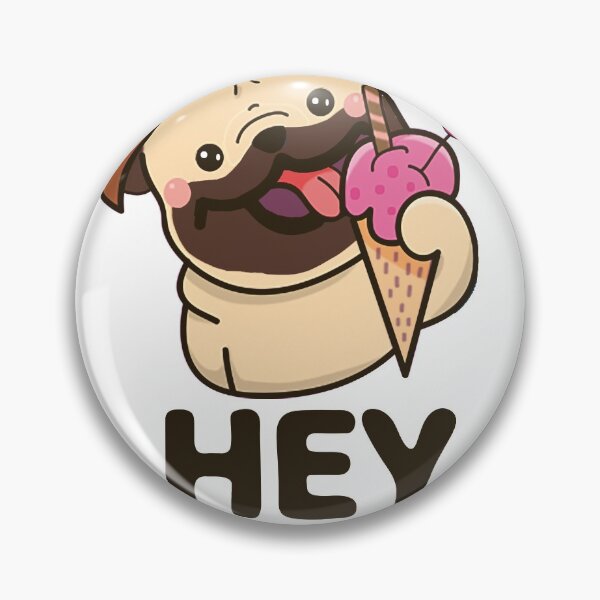 Item preview, Hey people pug designed and sold by wauymau.