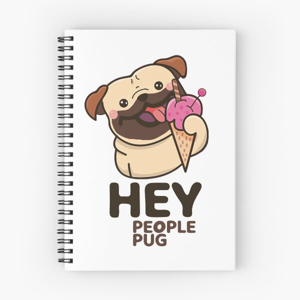 Item preview, Hey people pug designed and sold by wauymau.