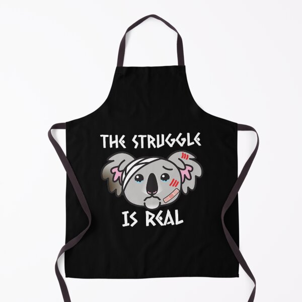 Item preview, The Struggle is Real Australian Koala designed and sold by ModkMerch.