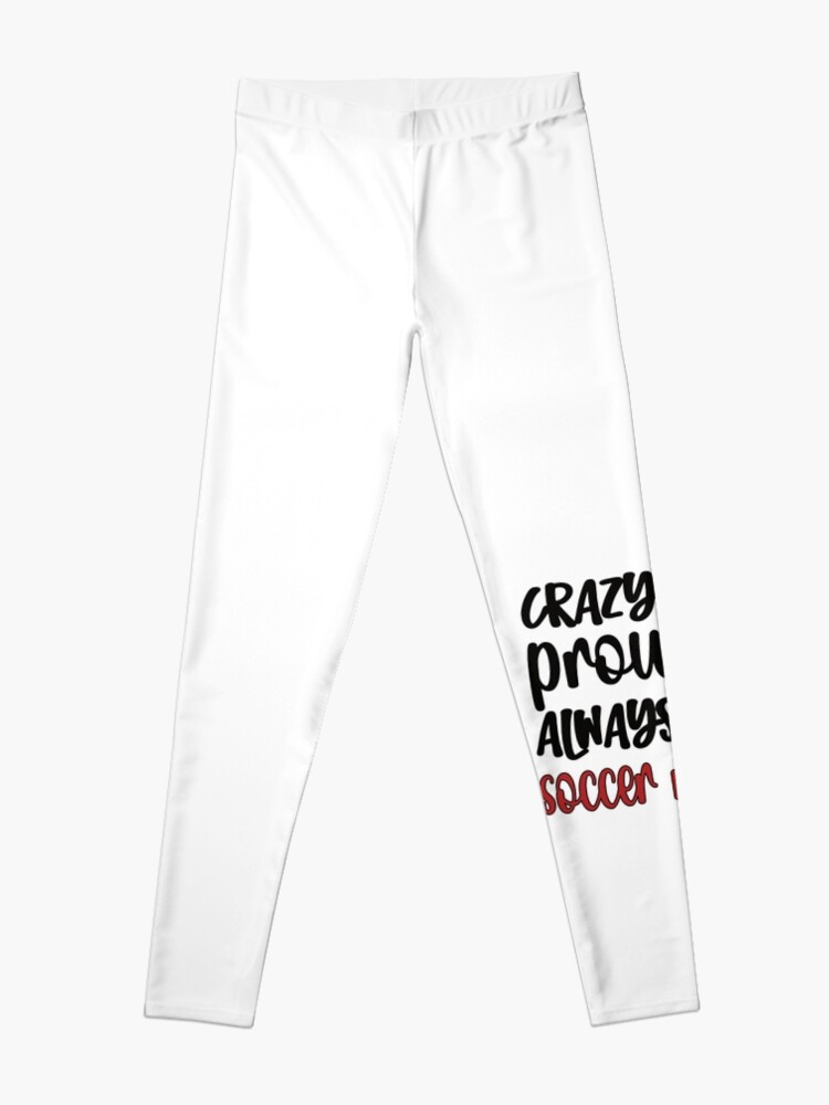 Disover Proud Soccer Mom Mothers Day Soccer Player Mama Leggings