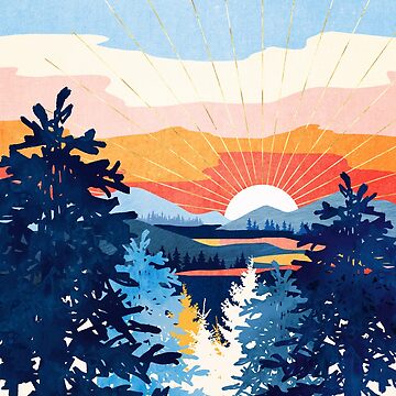 Artwork thumbnail, Sunset Lake by spacefrogdesign