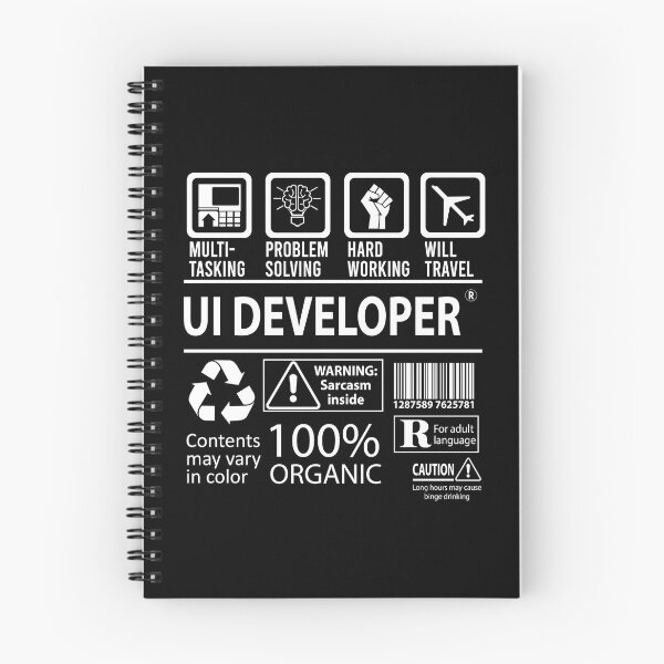 Item preview, Ui Developer T Shirt - Multitasking Job Gift Item Tee designed and sold by ownjuliann.