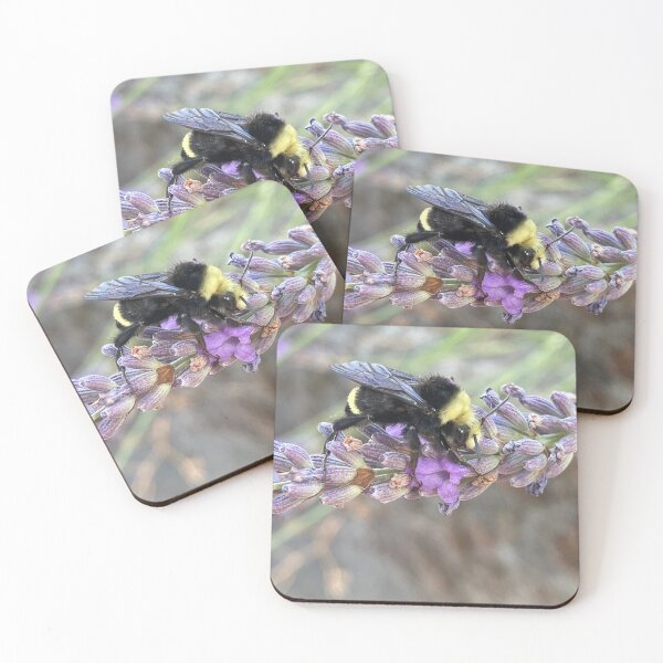 Item preview, Bumble Bee on Lavender Flower designed and sold by jenesaiscluck.
