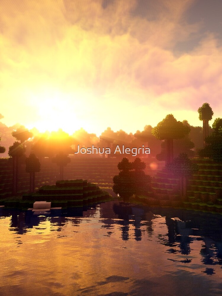 "Minecraft Shader Picture" iPhone Case & Cover by Opptitronica Redbubble