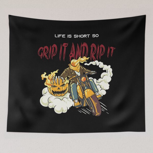 Item preview, Life is Short so Grip it and Rip it Motocross Dirt Biking  designed and sold by Rzelemenz.