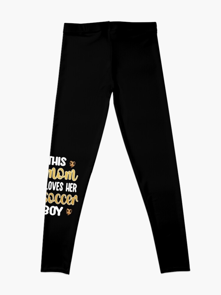 Proud Soccer Mom Mothers Day Gifts Soccer Mama Leggings