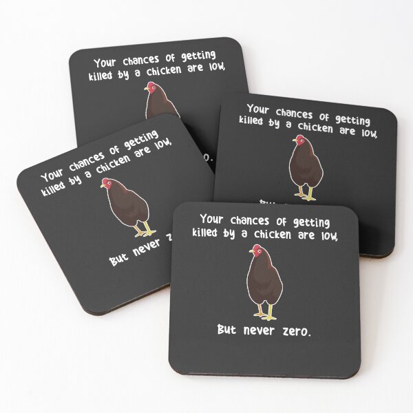 Item preview, Never Zero Chicken designed and sold by Clara Hollins.