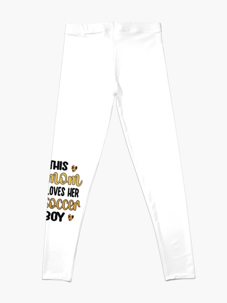 Discover Proud Soccer Mom Mothers Day Gifts Soccer Mama Leggings