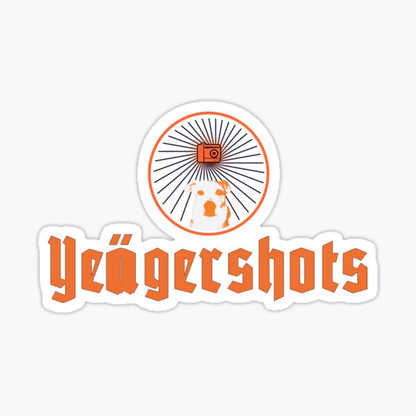 Camiseta YeagerShots Renegade (inspirada en Jagermeister) Pegatina