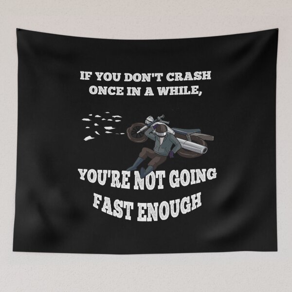 Item preview, If you Dont Crash Once In a While Motocross Dirt Bike Rider  designed and sold by Rzelemenz.