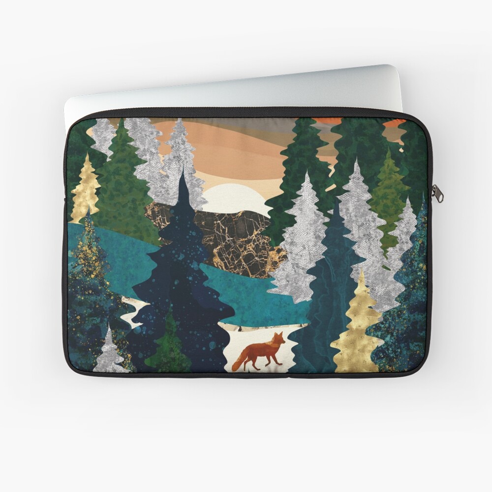 Amber Fox Laptop Sleeve
