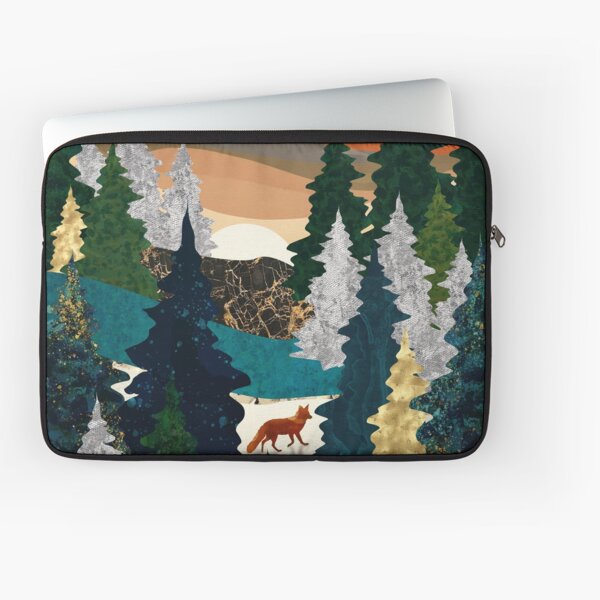 Vista previa del artículo con la obra «Zorro ambarino», diseñado y vendido por spacefrogdesign.