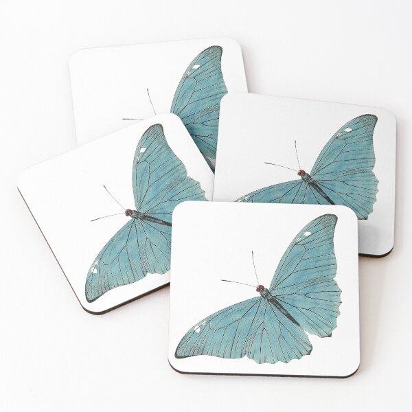 Item preview, Vintage Blue Butterfly Illustration designed and sold by xostarboyxo.