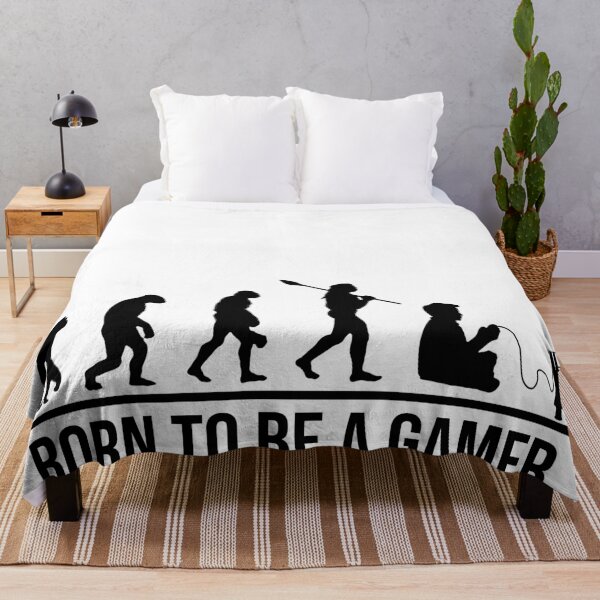 Item preview, Born To Be a Gamer, The Evolution Of A Gamer, Hardcore gamer design designed and sold by kmario.