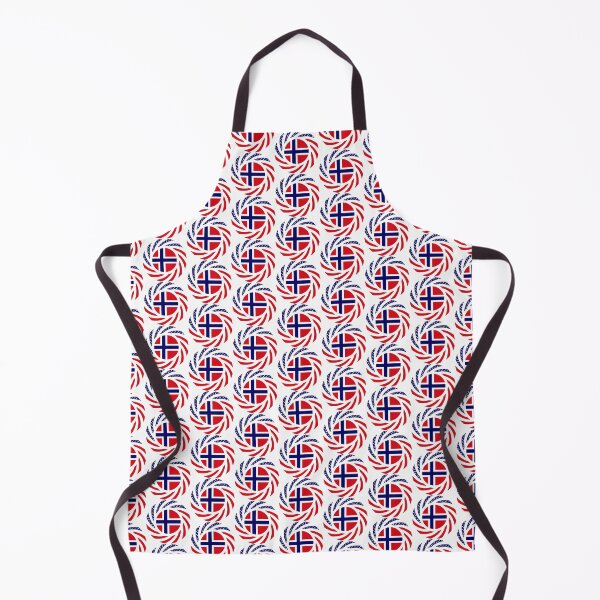 Item preview, Norwegian American Multinational Patriot Flag Series designed and sold by Carbon-Fibre Media.