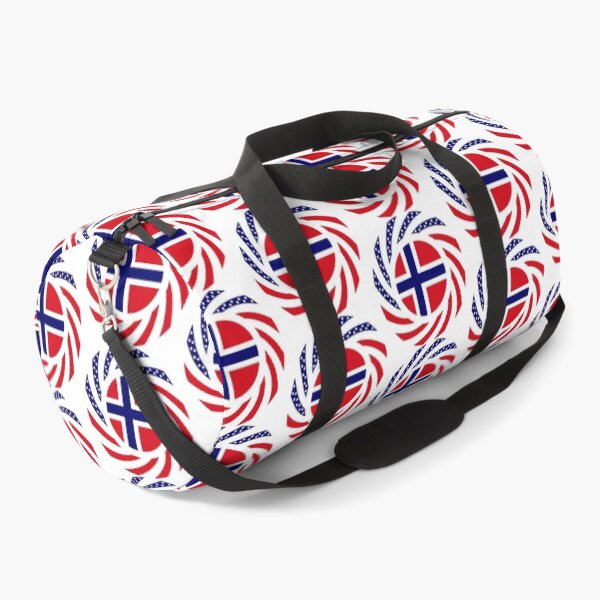 Item preview, Norwegian American Multinational Patriot Flag Series designed and sold by Carbon-Fibre Media.