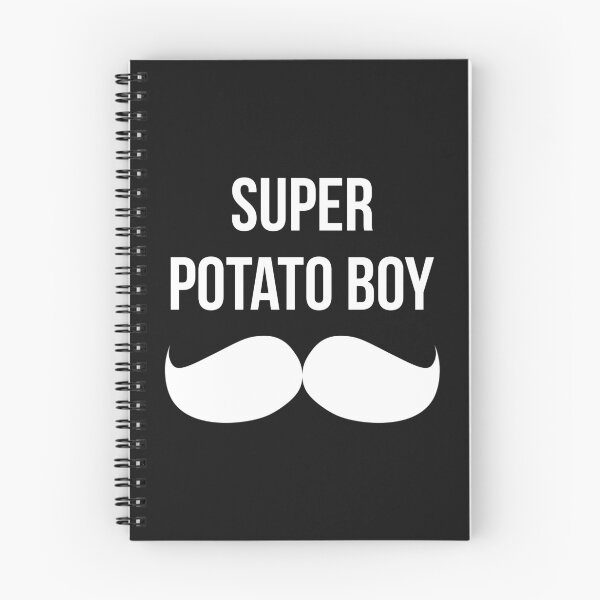 Item preview, Mumbo Jumbo Super Potato Boy in black designed and sold by vuilwerk.