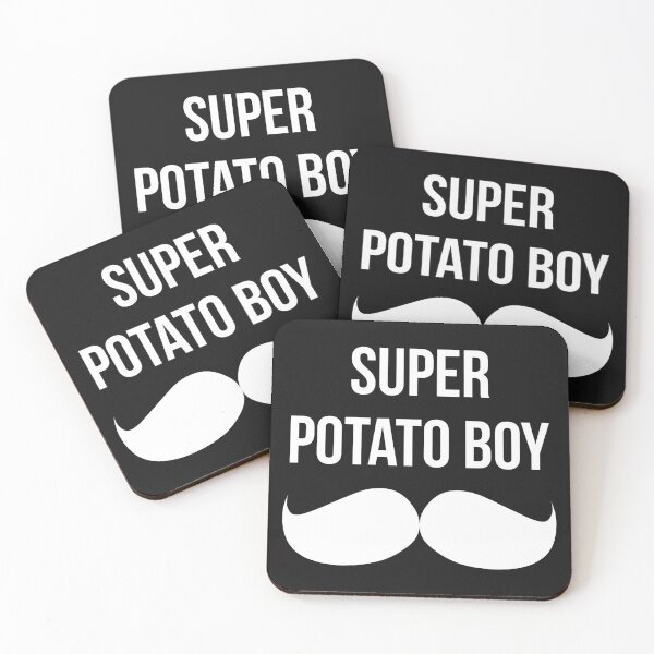 Item preview, Mumbo Jumbo Super Potato Boy in black designed and sold by vuilwerk.