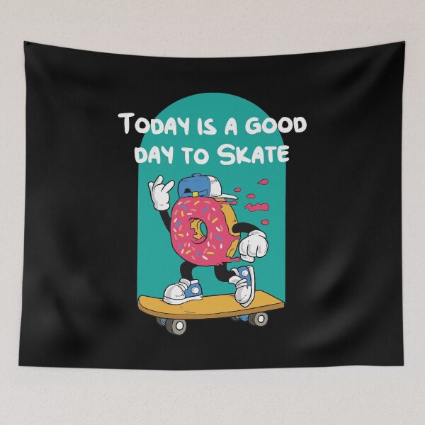 Item preview, Today is a Good Day to Skate Retro Skateboard Skateboarding  designed and sold by Rzelemenz.