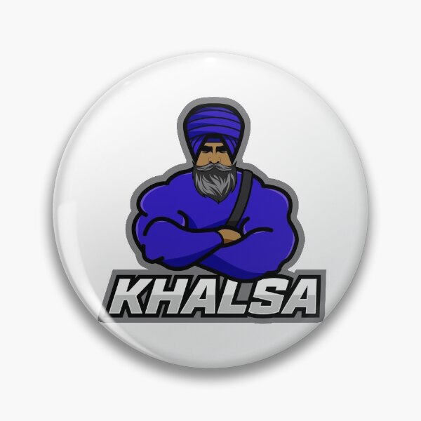 Artikelvorschau, Blaues Khalsa Sport-Logo entworfen und verkauft von ImmortalDaggers.