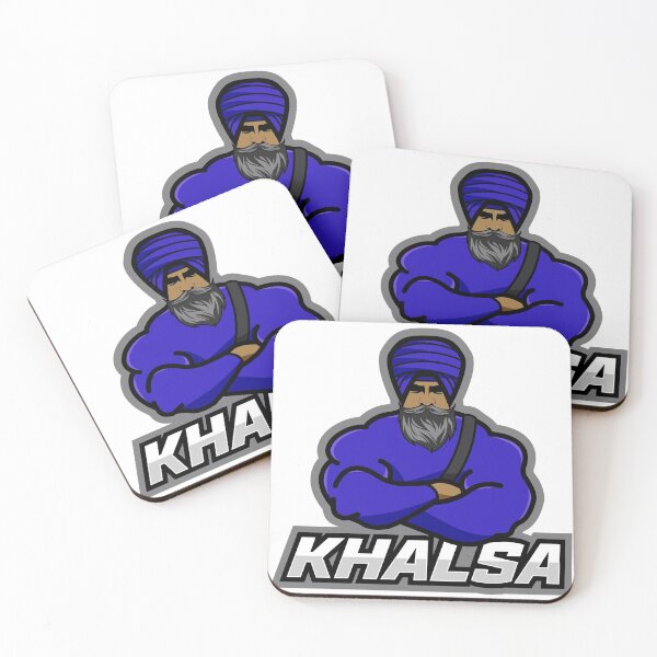 Item preview, Blue Khalsa Sports Logo designed and sold by ImmortalDaggers.