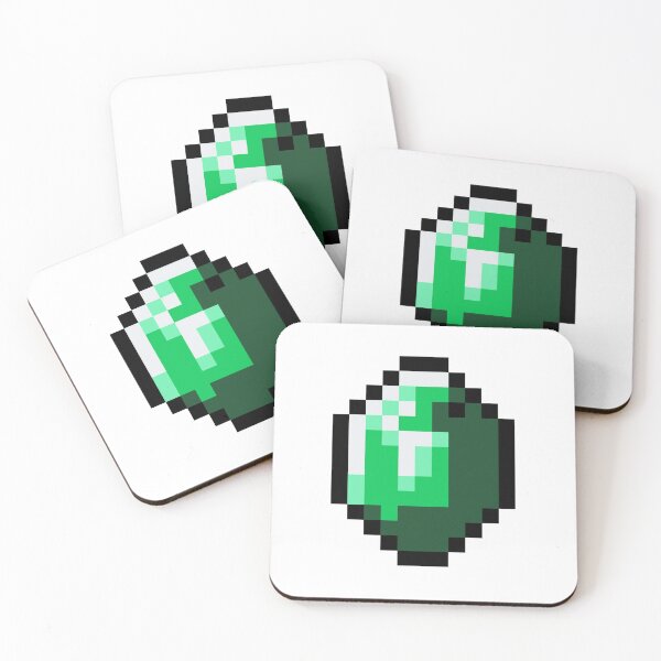 Item preview, Minecraft Emerald Old Design designed and sold by jamcaYT.
