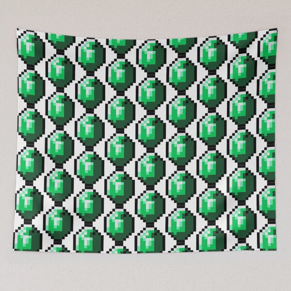 Item preview, Minecraft Emerald Old Design designed and sold by jamcaYT.