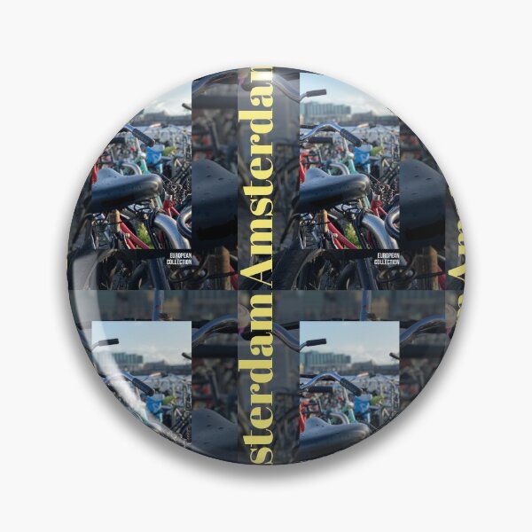 Item preview, 'Amsterdam' Bicycle Pileup  designed and sold by BullishGraphics.