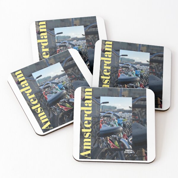 Item preview, 'Amsterdam' Bicycle Pileup  designed and sold by BullishGraphics.