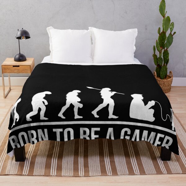 Item preview, Born To Be a Gamer, The Evolution Of A Gamer, Hardcore gamer design designed and sold by kmario.