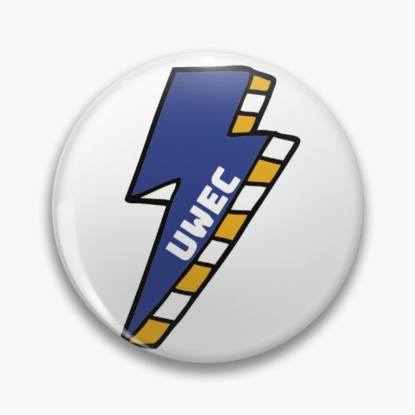 Item preview, UWEC University of Wisconsin Eau Claire Lightning Bolt designed and sold by kkosmicki.