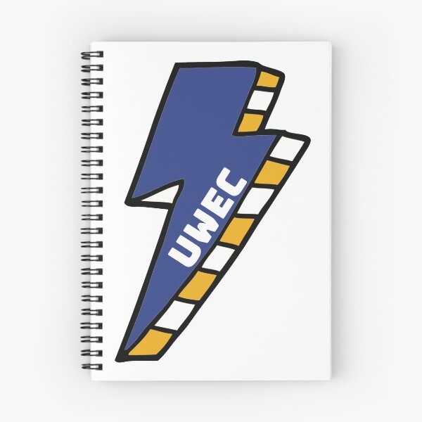 Item preview, UWEC University of Wisconsin Eau Claire Lightning Bolt designed and sold by kkosmicki.