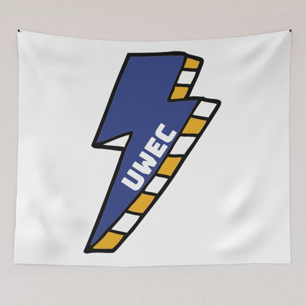 Item preview, UWEC University of Wisconsin Eau Claire Lightning Bolt designed and sold by kkosmicki.