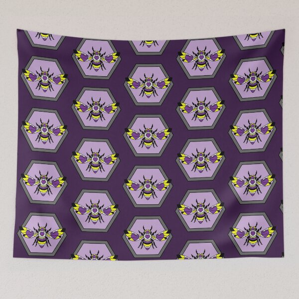 Item preview, Nonbianary Pride Bee designed and sold by Screaming-Frog.