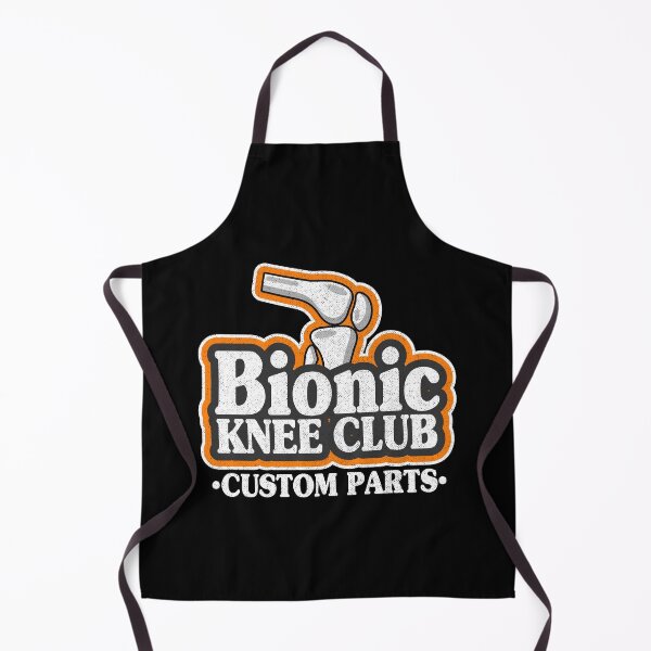Item preview, Bionic Knee Club Knee Replacement Surgery 70s Logo designed and sold by Stronzi.