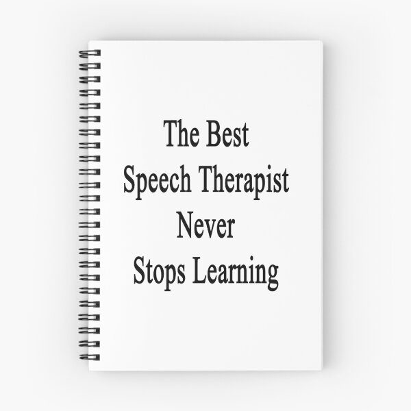 Item preview, The Best Speech Therapist Never Stops Learning  designed and sold by supernova23.