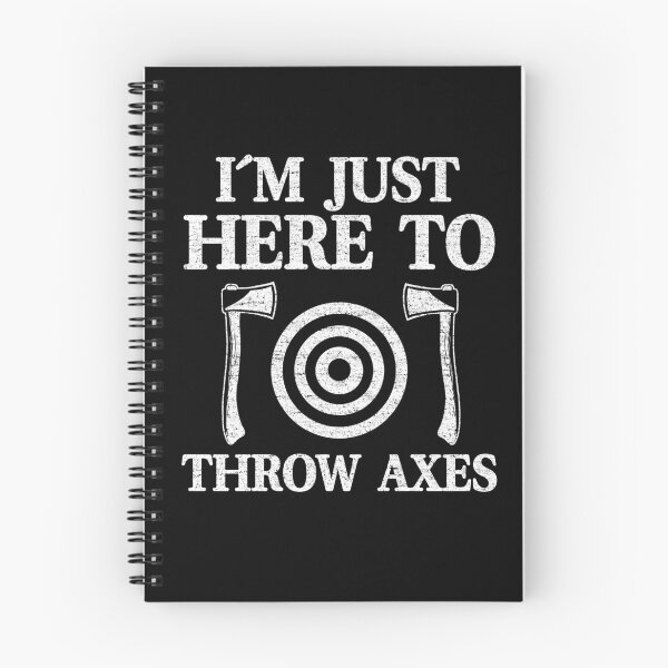 Item preview, Funny Axe Throwing I'm Just Here To Throw Axes designed and sold by Stronzi.