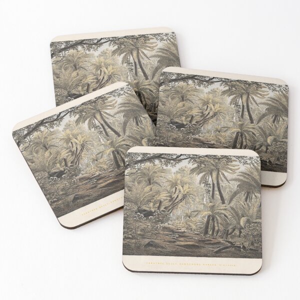 Item preview, Vintage Tropical Jungle Landscape designed and sold by xostarboyxo.