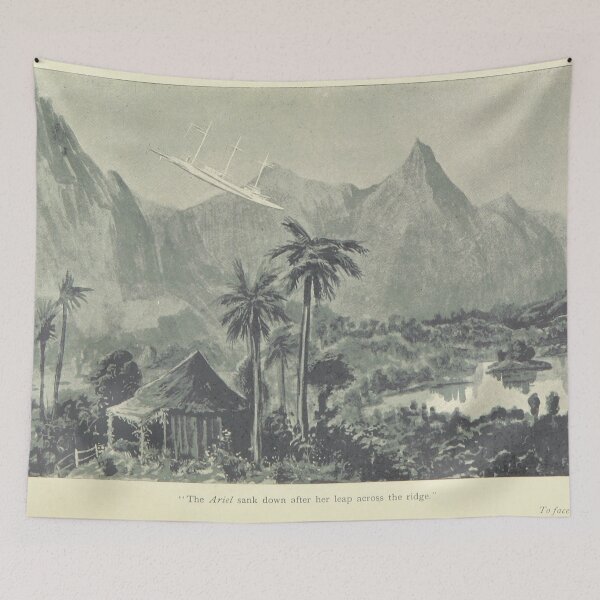 Item preview, Vintage Whimsical Landscape designed and sold by xostarboyxo.