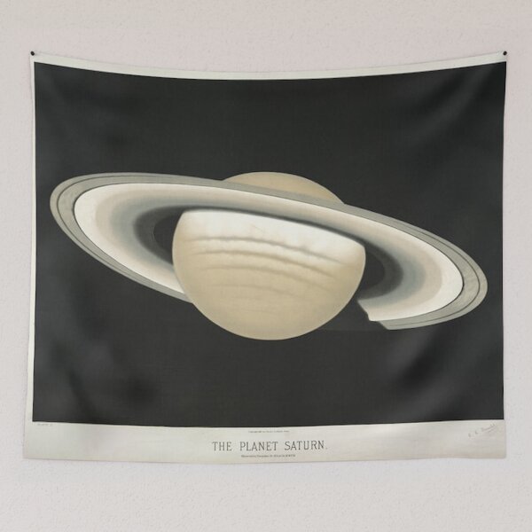 Item preview, Renaissance Saturn Illustration designed and sold by xostarboyxo.