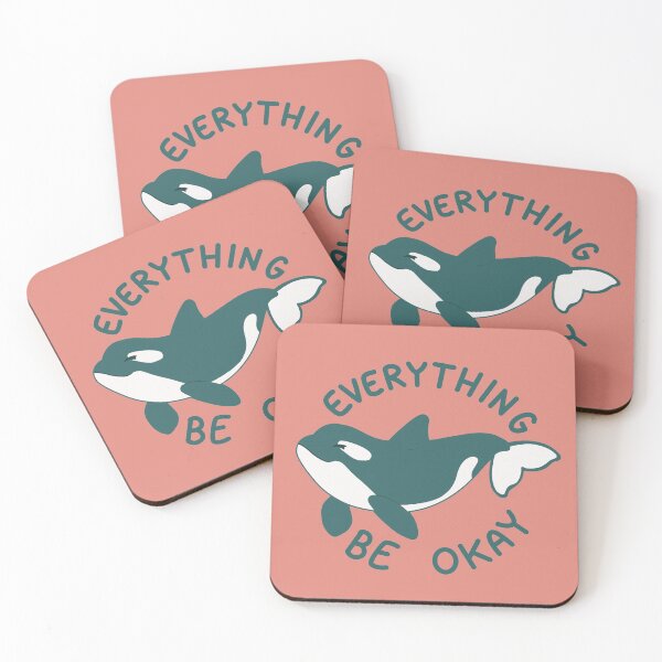 Item preview, Everything whale be okay designed and sold by scribbli.