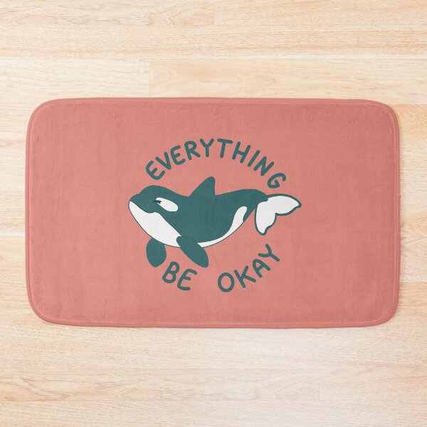 Item preview, Everything whale be okay designed and sold by scribbli.