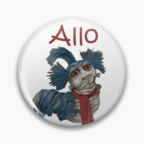 Item preview, Labyrinth Worm saying Allo designed and sold by Rush Whitacre.