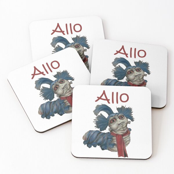 Item preview, Labyrinth Worm saying Allo designed and sold by Rush Whitacre.