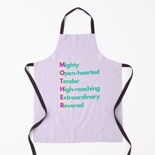 Item preview, MOTHER Acrostic Poem Purple and Teal designed and sold by SweetLouiseTees.