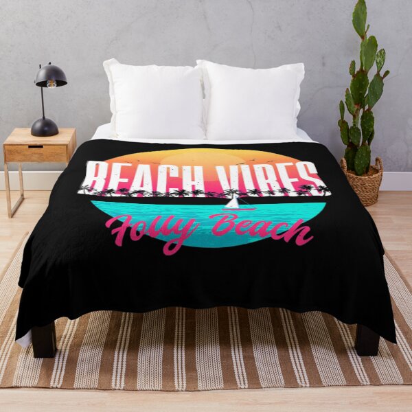 Item preview, Beach Vibes Folly Beach Summer South Carolina Tropical designed and sold by FelixRiojas.